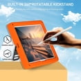thumbnail image 3 of TECH CIRCLE iPad 10th Generation Case 10.9 Inch 2022,Heavy Duty Rugged Protective Case Rotating Hand Strap Stand Handle Shoulder Strap Kids Case for iPad 10th Generation iPad 10.9 Inch 2022,Orange/Bal, 3 of 8