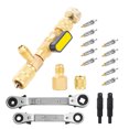 thumbnail image 1 of Guardoinrt Valve Core Remover Installer Tool Core Remover wrench for HVAC Service Wrench Set With Hex Bit Adapters Durable, 1 of 1
