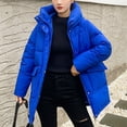 thumbnail image 4 of Puntoco Chaqueta De Invierno De Algodón Para Mujer Con Capucha, Cintura Y Felpa Para Superar El Abrigo Exterior Puntoco Puntoco-1, 4 of 6