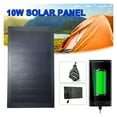 thumbnail image 2 of 5V 10W Portable Solar Panel DIY Battery Cell Charger Module Energy Outdoor Hike Fishing Flashlight Solar Plate For Mobile Phone ,Easy to Install, 2 of 7