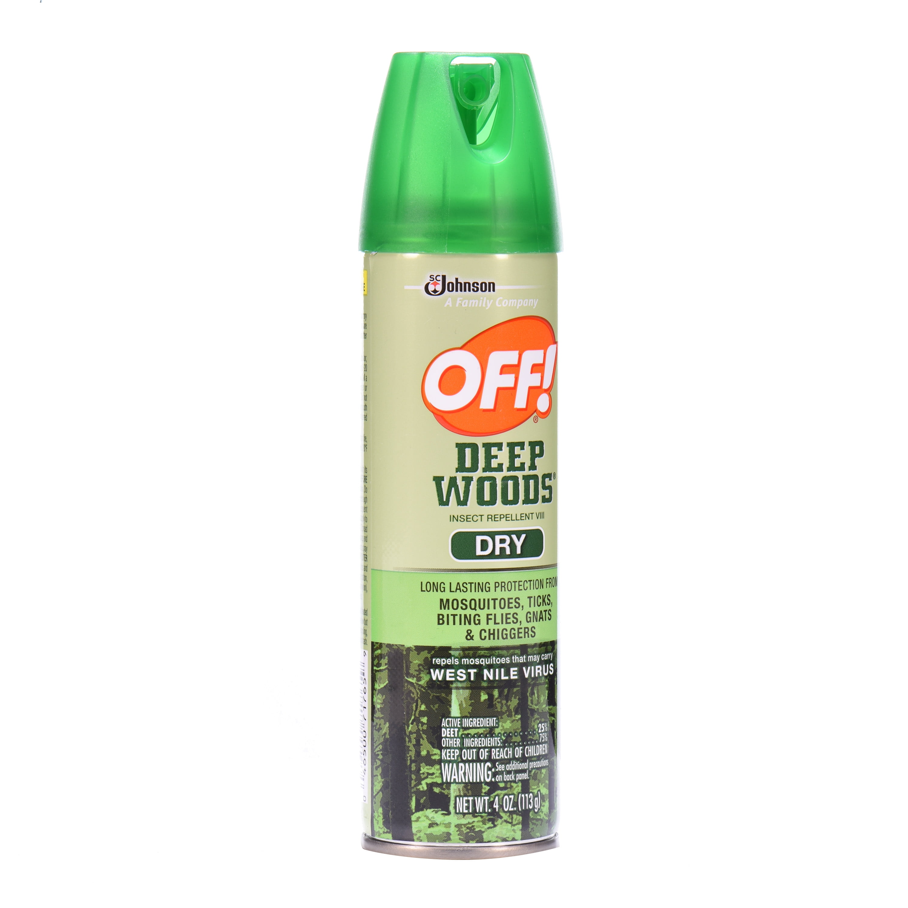 Off! Deep Woods Dry Insect Repellent DEET Spray, 4 oz - Pack Off! Deep Woods Dry Insect Repellent DEET Spray, 4 oz - Pack