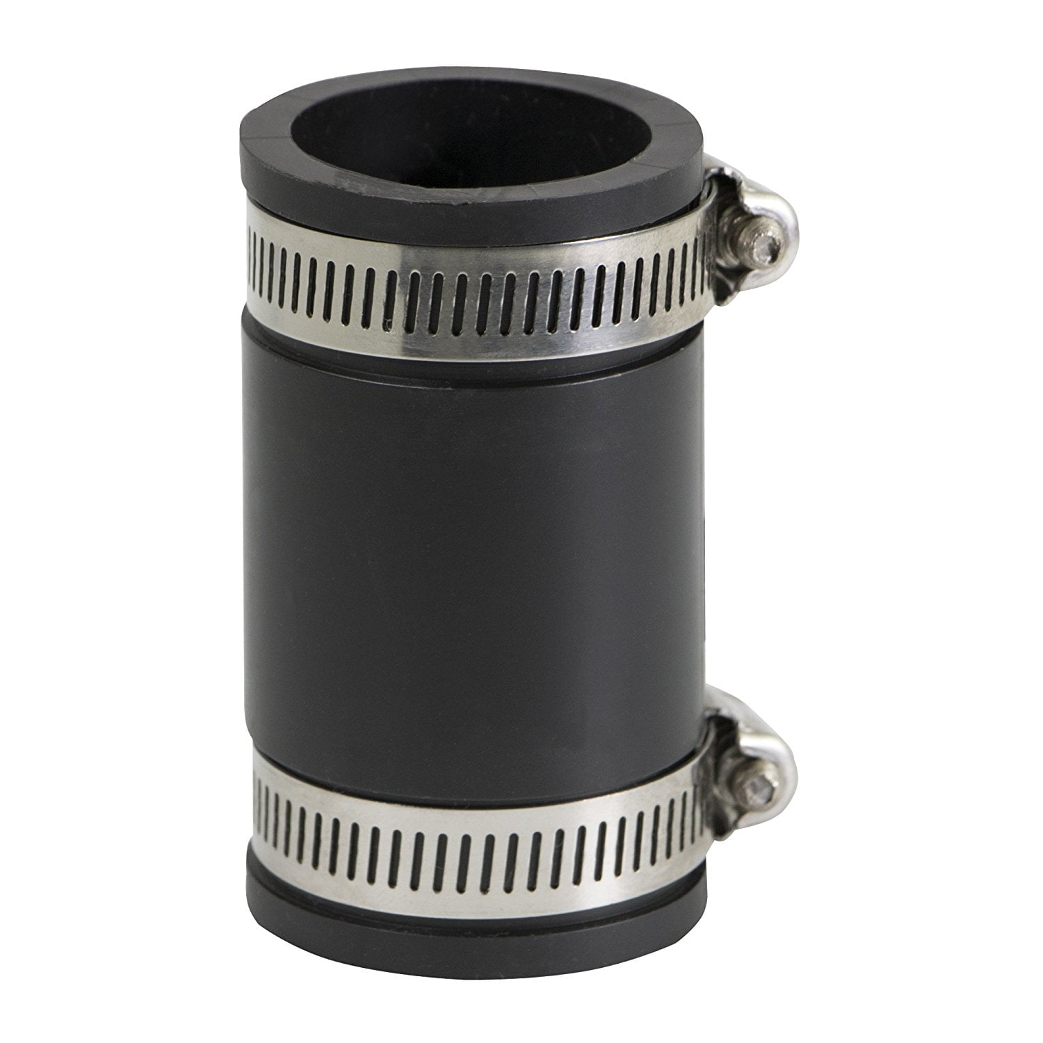1 in. PVC Flexible Coupling with Stainless Steel clamps