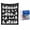 E, variant on CHJK DIY Coloring Blanket with 24 Colors Markers, 50"X59" Soft Cozy Doodle Throw Blankets, Giant Doodle Coloring Blanket for Adults, Washable