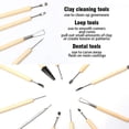 thumbnail image 5 of 61pcs Ceramic Sculpting Tools Set, Clay Pottery Carving Kit, Wooden Modeling Knife, For Polymer Clay Pottery Candles Hy, 5 of 5