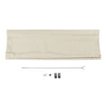 thumbnail image 6 of TWOPAGES Blackout Blinds Cordless Linen Blend Shade for Bedroom Hardware Included, 1 Piece, 33Wx64L, Sand Beige, 6 of 6