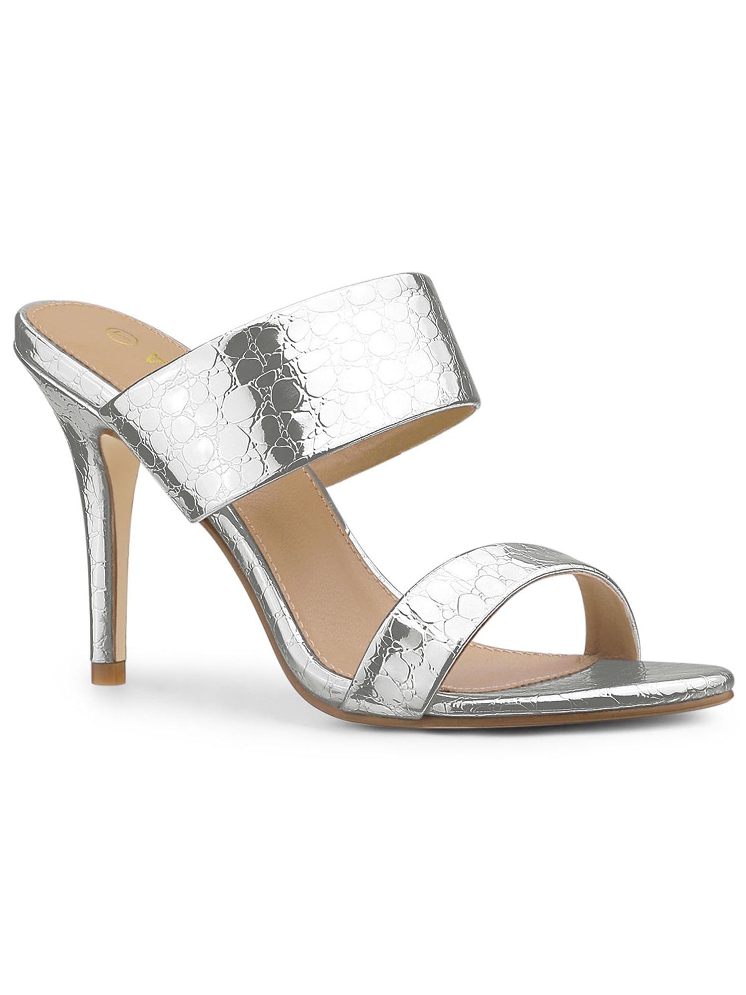 walmart silver sandals
