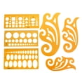 thumbnail image 6 of MLINS  6 PCS/Set Drawing Template Ruler Design Templates Building Formwork, 6 of 8