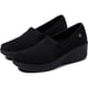 thumbnail image 2 of Zapatos Skechers Martha Stewart PIER Lite-reflection Mocasín para mujer, color negro, 2 of 6