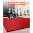 thumbnail image 2 of VEVOR Gym Flooring Set 8 PCS Interlocking PP Puzzle Rubber Tiles Red, 2 of 9