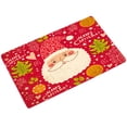 thumbnail image 1 of Christmas Bath Rug Fashion Decorative Absorbent Non-slip Shower Rug Bath Mat, 1 of 6