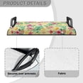 thumbnail image 4 of Renewold Golf Cart Seat Cover Portable Golf Cart Seat Blanket Machine Washable Suitable for 2/4 Person Seats Golf Cart Club Car, Tropical Hibiscus Leaf Lemon Pineapple, 4 of 5