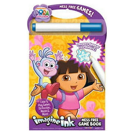 BENDON 26009DAS IMAGINE INK MESS FREE GAME BOOK DORA THE EXPLORER