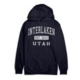 thumbnail image 1 of Interlaken Utah Classic Established Premium Cotton Hoodie, 1 of 1