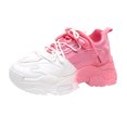 thumbnail image 1 of Zapatillas de deporte para mujer, zapatos vulcanizados, aliento degradado, suela gruesa, zapatillas de deporte para mujer 35, 1 of 5