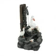 thumbnail image 4 of LuxenHome Fontaine de Patio en Résine Canard pour Famille, 4 of 14