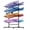 82''H, variant on 80" H Freestanding Kayak Storage Rack, Heavy-Duty Adjustable Stand with Lockable Wheels, Holds 4 Kayaks, Canoe, SUP and Surfboard for Outdoor Use