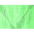 thumbnail image 1 of Ahgly Company Indoor Rectangle Abstract Emerald Green Modern Area Rugs, 6' x 9', 1 of 4