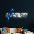 thumbnail image 4 of Handmadetneonsign Invest Stock Market Neon Light, Trading Neon Sign, Bitcoin Led Sign, Custom Neon, 4 of 5