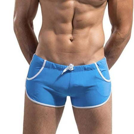 2019  Mens Swimming Trunks Shorts  with Pocket Swimsuit BU