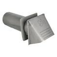 thumbnail image 3 of Builder’s Best 4" Galvanized Steel Dryer Vent Hood with Flapper, P-Tanium Finish, 3 of 5