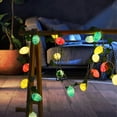 thumbnail image 7 of 10 Ft Easter Garland with Lights, Easter Egg Garland for Mantle, Spring Summer Pastel Artificial Flower Garlands, Easter Decorations for Home Mantle Fireplace Indoor Decor, 7 of 7