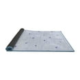 thumbnail image 2 of Ahgly Company Indoor Square Solid Blue Modern Area Rugs, 6' Square, 2 of 4