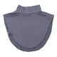 thumbnail image 5 of Para Mujer Extraíble Camisa De Imitación Cuello Alto Medio Cuello Muselina Hijab Tops Blusas Cuello Cubierta gris Macarena cuello de dickey cuello alto, 5 of 8