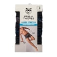 thumbnail image 5 of 4-Way Performance Stretch Boxer Brief Black Blue Print 3pk L, 5 of 5