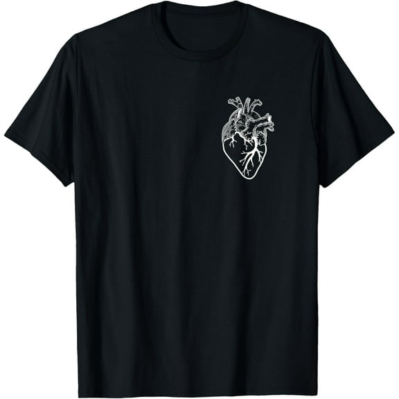 Anatomical Heart Cardiac Nurse T-Shirt T-Shirt