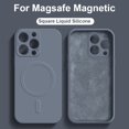 thumbnail image 2 of Funda Magnética Inalámbrica De Silicona Líquida Original Para iPhone 11 12 Pro Max, 2 of 4