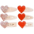 thumbnail image 3 of 3 Pcs Pince à Cheveux Mode Paillettes Strass Fausse Perle Pince à Cheveux, 3 of 10