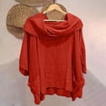 thumbnail image 2 of Beach Vacation Clothes for Women, Women'S Tops, Trendy Women's Shirts Casual V-Neck Long Sleeve Blouses Everyday Tops for and Spring Autumn Styling, 2 of 5