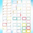 thumbnail image 4 of 124Pcs Package Stationery Label White Label Write Name Sticker Blank Sticker Label Child Stationery Sticker, 4 of 5