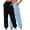 Light Blue, variant on 2pcs Women's Fleece Lined Joggers High Waisted Water Resistant Thermal Hiking Pants Cold Weather Sweatpants with Pockets Beige XXL