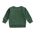 thumbnail image 3 of Durtebeua Little Boys Sweatshirts Long Sleeve Shirts Loose Round Neck Tunic Blouse 6-12 Months, 3 of 3