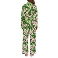 thumbnail image 3 of joogoo Pajamas Set for Women Blossom Flower Long Sleeve Pjs Loungewear M, 3 of 7