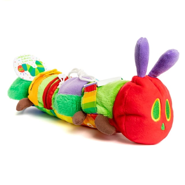 Juguete de actividad KIDS PREFERRED World of Eric Carle La oruga muy hambrienta Aprende a vestirse para niños