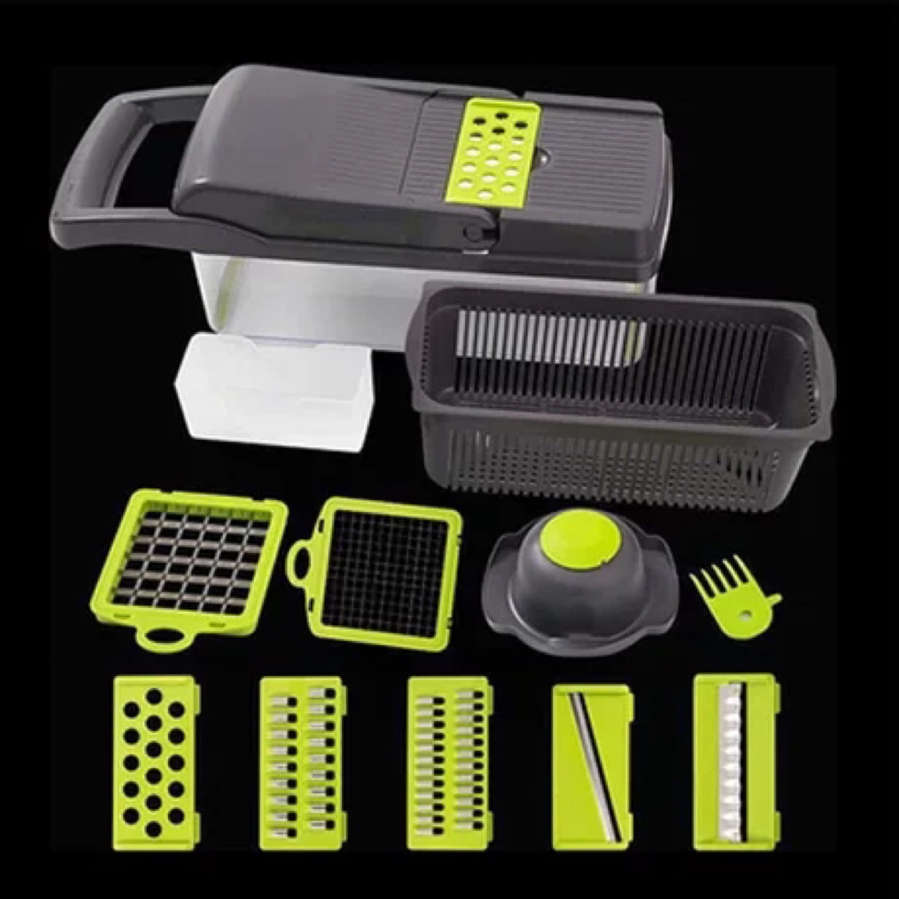 Tianlu Vegetable Chopper with 8 BladesMandoline Slicer Onion Chopper