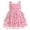 Pink Polka Dots, variant on IBTOM CASTLE Baby Girls Tutu Dress Sleeveless Backless Princess Tulle Birthday Party Dresses Sequin Ruffle Summer Sundress 5-6 Years Rainbow Gradient