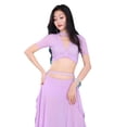 thumbnail image 2 of Traje de danza del vientre para bailarina, traje de práctica de verano, traje de actuación de mesa de danza oriental Shuisha, traje de grupo, 2 of 6