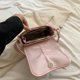 thumbnail image 2 of Bolso Hombro para Mujer Pajarita Hobo Cuero Pu () Rosa, 2 of 8