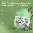 thumbnail image 5 of Sea Salt Scalp Exfoliator with Rosemary and Mint for Dandruff Relief, Itchy Scalp Care, and Hair Buildup Removal Solution, 5 of 5