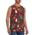 thumbnail image 2 of Daiia Dinosaur Christmas Happy New Year Printed Men's Tank Tops,Casual Soft Sleeveless Gym Muscle Shirts Bodybuilding Tee-Small, 2 of 8