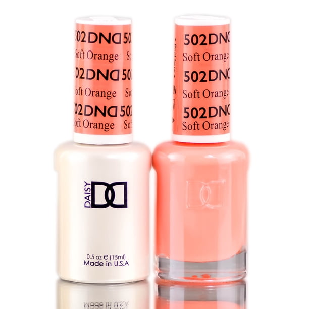Esmalte en gel Duo DND DC Daisy DND Pinks & Oranges +esmalte de uñas