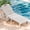 Gray, variant on CDCASA Oversized Outdoor Chaise Lounge Chair – 5-Position Adjustable Backrest, Hidden Cup Holder, Weather-Resistant Resin Pool Lounge Chairs for Patio, Deck, and Backyard (Set of 1，White）
