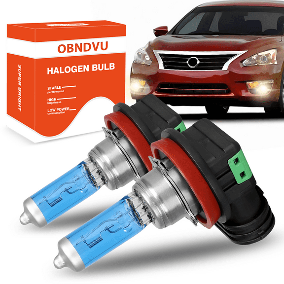 For Nissan Altima 2013 2014 2015 2016 2017 Halogen Fog Light Bulbs 6000K White