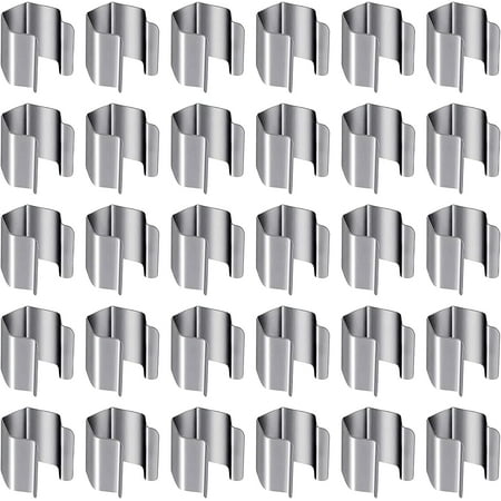 

Screen Retainer Clips 30Pcs Stainless Steel Window Screen Installer Clips for Installing Patio Balcony and Garage Window Screen