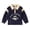 Navy, variant on Trendfront Boys Crewneck Sweatshirts Long Sleeve Cartoon Colorblock Letter Graphic Casual Weekend Outfit Pullover Tops