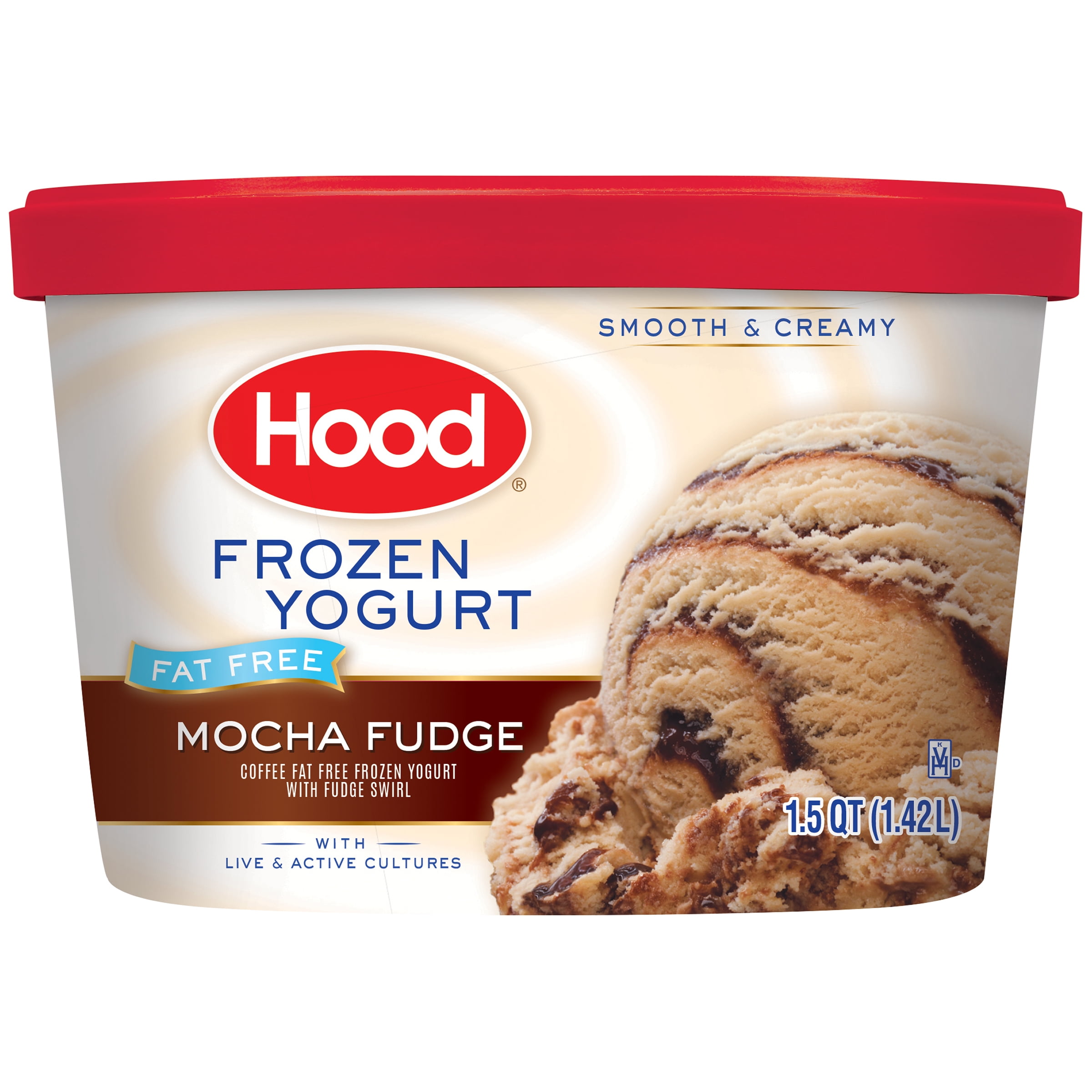 Hood Fat Free Mocha Fudge Frozen Yogurt