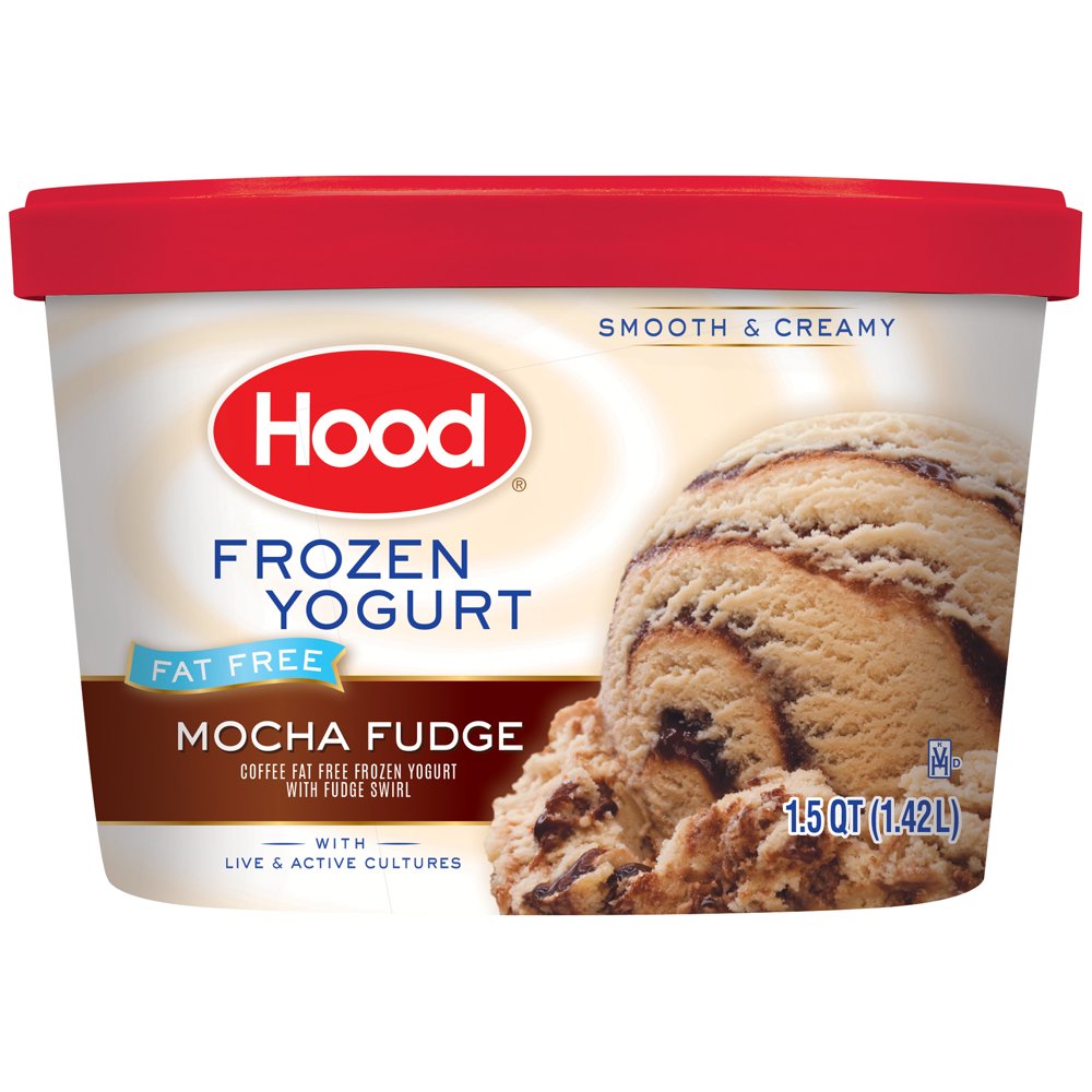 Hood Fat Free Mocha Fudge Frozen Yogurt
